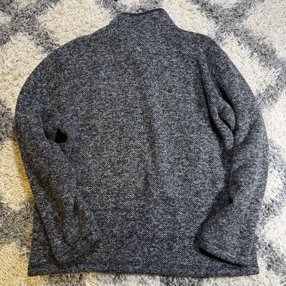 Orvis Men’s L Sherpa Lined 1/4 Zip Pull Over Sweater - Picture 4 of 6